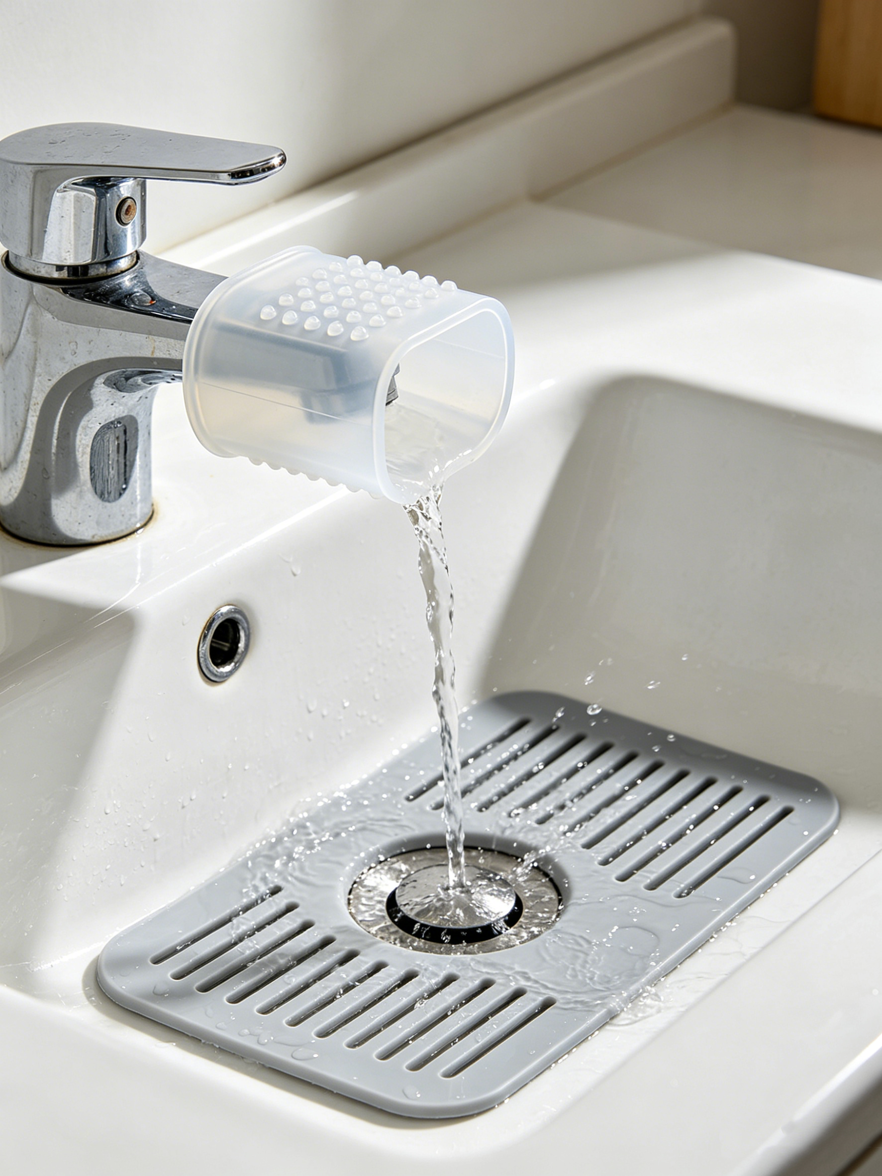 Faucet Guard & Draining Mat